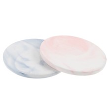  2 Pcs Wax Seal Backing Plate Furniture Non Slip Pads Cork Drinks Coasters