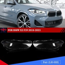 HEADLIGHT LENS HEADLAMP COVER REPLACEMENT FOR BMW X2 F39 2018-2023 UK STOCK