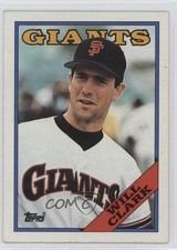 1988 Topps Will Clark #350 1qw3