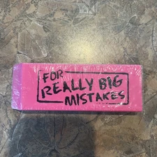 Rhode Island Novelty - JUMBO BIG MISTAKE WEDGE ERASER (6 inch) - New