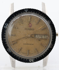 OROLOGIO DA POLSO RADO COMPANION DIVER, ETA 2879, SENZA FONDELLO, DA RIPARARE (NP)