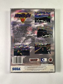 SEGA Saturn Hang-On GP Game CIB Complete In Box Good Condition WORKING Free ship