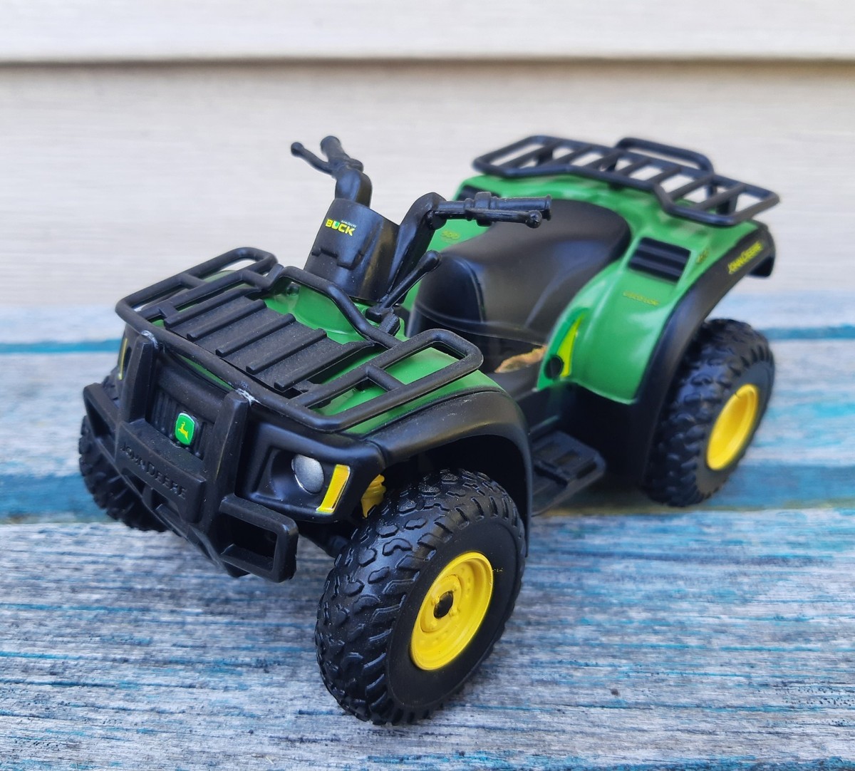 Ertl John Deere Buck 4-Wheeler Quad ATV 1:18 DieCast JD 4x4 | eBay