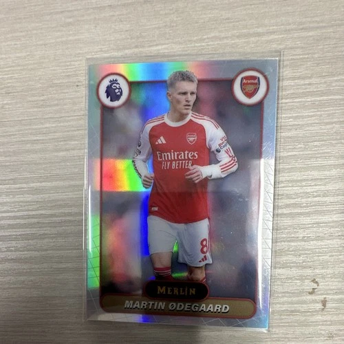 Topps 2024-25 Merlin UEFA Club Competitions Martin Odegaard #81 Soccer Card