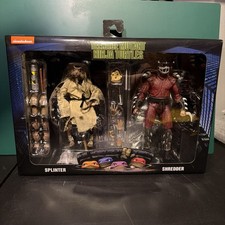 NECA TMNT Movie Splinter and Shredder - 2pack