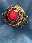 Vintage Sterling Silver Class Ring Charm Pendant Loyola University