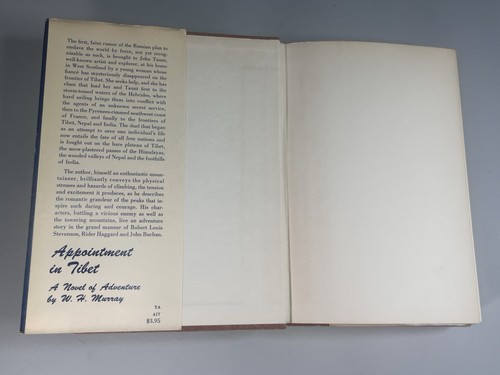 Appointment in Tibet 1959 1st esition by William Hutchison Murray - Picture 3 of 10