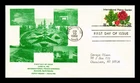 DR JIM STAMPS US COVER INTERNATIONAL PEACE GARDEN 50TH ANNIVERSARY FDC
