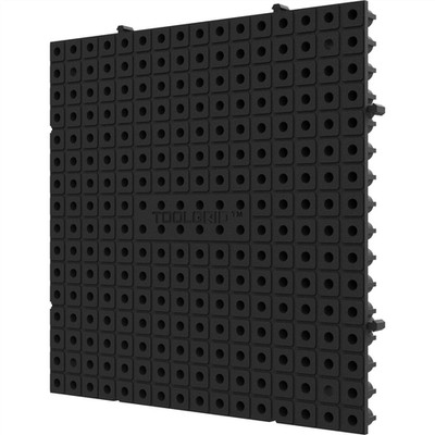 Toolgrid TGB-6X6 Modular Board 16pc Pack - Black 52016