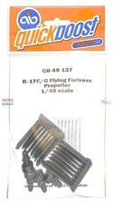 QBT49137 1:48 Quickboost B-17F B-17G Flying Fortress Propellers (REV kit)