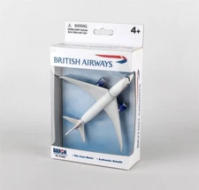 Daron British Airways Single Plane Toy B787 "5 1/2 Inches Long"