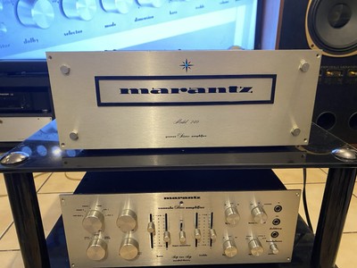 MARANTZ MODEL 240 ENDSTUFE mit Bananenstecker Klemmen Upgrade