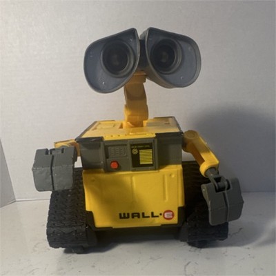 Disney Wall-E Robot Toy Figure Yellow Gray for Ages 4-7 & 8-11 Years