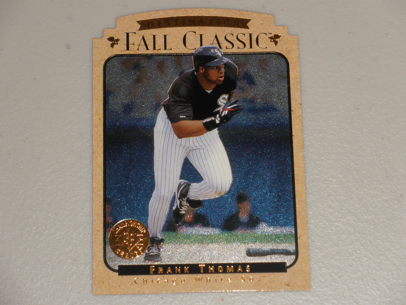 1995 Upper Deck SP Championship Series Fall Classic Die Cut #2 Frank Thomas