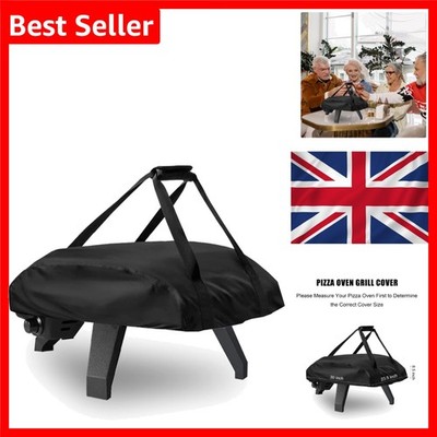 Ooni Koda 16 Pizzaofen Abdeckung Wasserdicht 420D Oxford Schwarz 30x23,5x8,5 Zoll