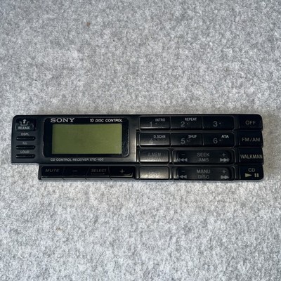 SONY XTC-100 Removable Face Plate 10 Disc Control Unit For Stereo CD Changer