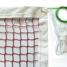 Badminton Tournament Net with Rope Cable 20 FT X 2.5 FT