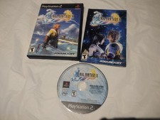 Final Fantasy X PlayStation 2 Rare Square Enix Black Label Disc Mid Print 2003