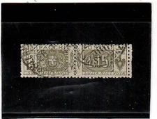 REGNO 1914-PACCHI POSTALI-RARISSIMO 15 LIRE-FIRMATO ALBERTO DIENA-SPED. GRATUITA