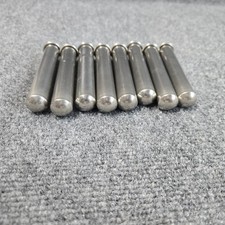 Lot Of 8 CLAY ADAMS 0901 Scientific Lab Centrifuge Shield Beaker Tubes 4 3/4"