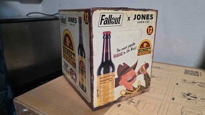 Jones Soda Co Fallout - Sunset Sarsaparilla Case of 12 Bottles Limited Edition