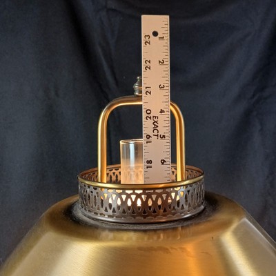 【オークション】ユーフォラライト44 原石　Euphoralite Underwriters Laboratories Portable Lamp E-20773 Brass Frosted