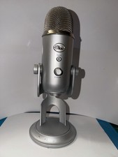 Yeti Professional USB Condenser Microphone, Multi-Pattern, Silver