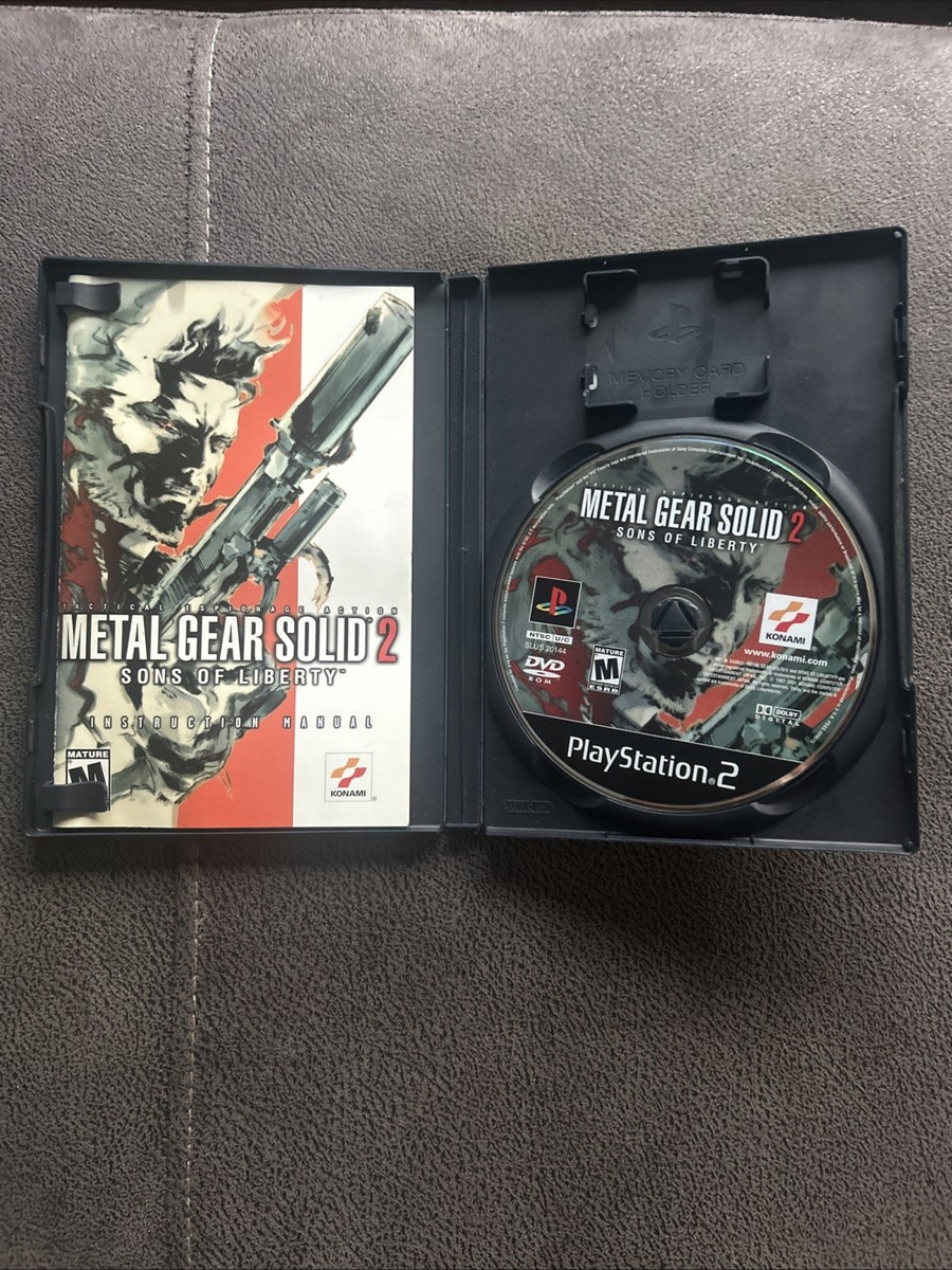 Metal Gear Solid (PS1) Metal Gear Solid 2: Sons of Liberty (Ps2