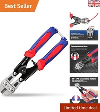 Portable 8-Inch Bolt Cutter with Anti-Slip Handle - Ideal for Electrical Tasks