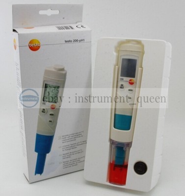 Testo 206-PH1 PH Meter Tester instrument probe head for liquids 0563 2061