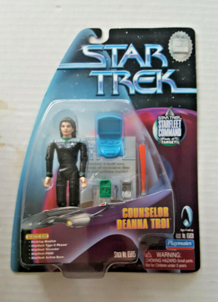 STAR TREK TARGET DEANNA TROI Action Figure NEW 1998 PLAYMATES