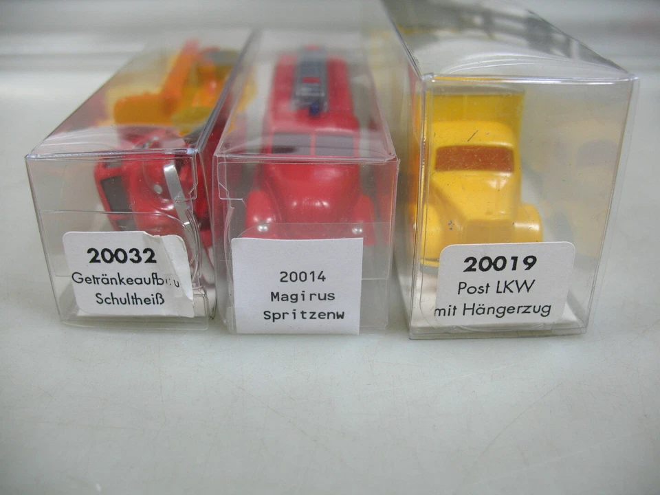 8 modelos artesanales Imu / wiking / Roco etc H0 1:87 Opel Blitz + MB Bus #AP428-1 Foto 4 de 4