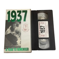 1937 A Year To Remember British Pathe PAL VHS Video Tape