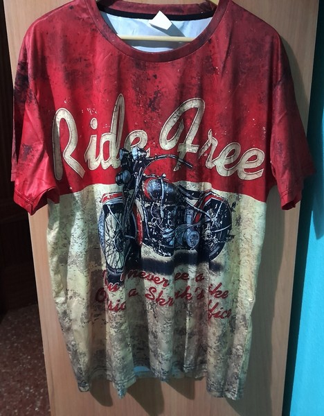 Camiseta estampada talla XXL