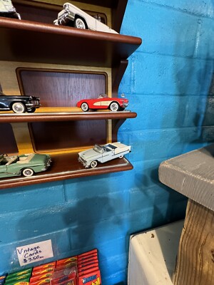 Classic Cars of the Fifties Franklin Mint 50's Model Display Shelf