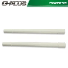 2x White 1.25 ID Vacuum Wand Attachment Plastic Wand Pipe Hose Tool Extension