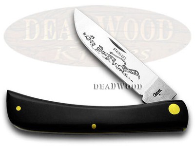 Case xx Knives Sodbuster Black Synthetic Handle Stainless Pocket Knife 00092