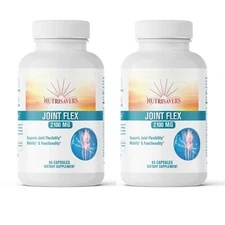 Joint Flex Support, Pain Relief, Increased Joint Stability -  60 Caps, Pack of 2