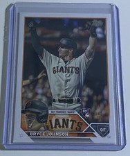 Bryce Johnson 2023 Topps Series 2 Rookie RC #571 San Francisco Giants