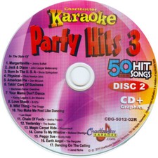 PARTY HITS Vol-3 KARAOKE CHARBUSTER CD G 5012 Disc-2 The Beatles NEW IN SLEEVES