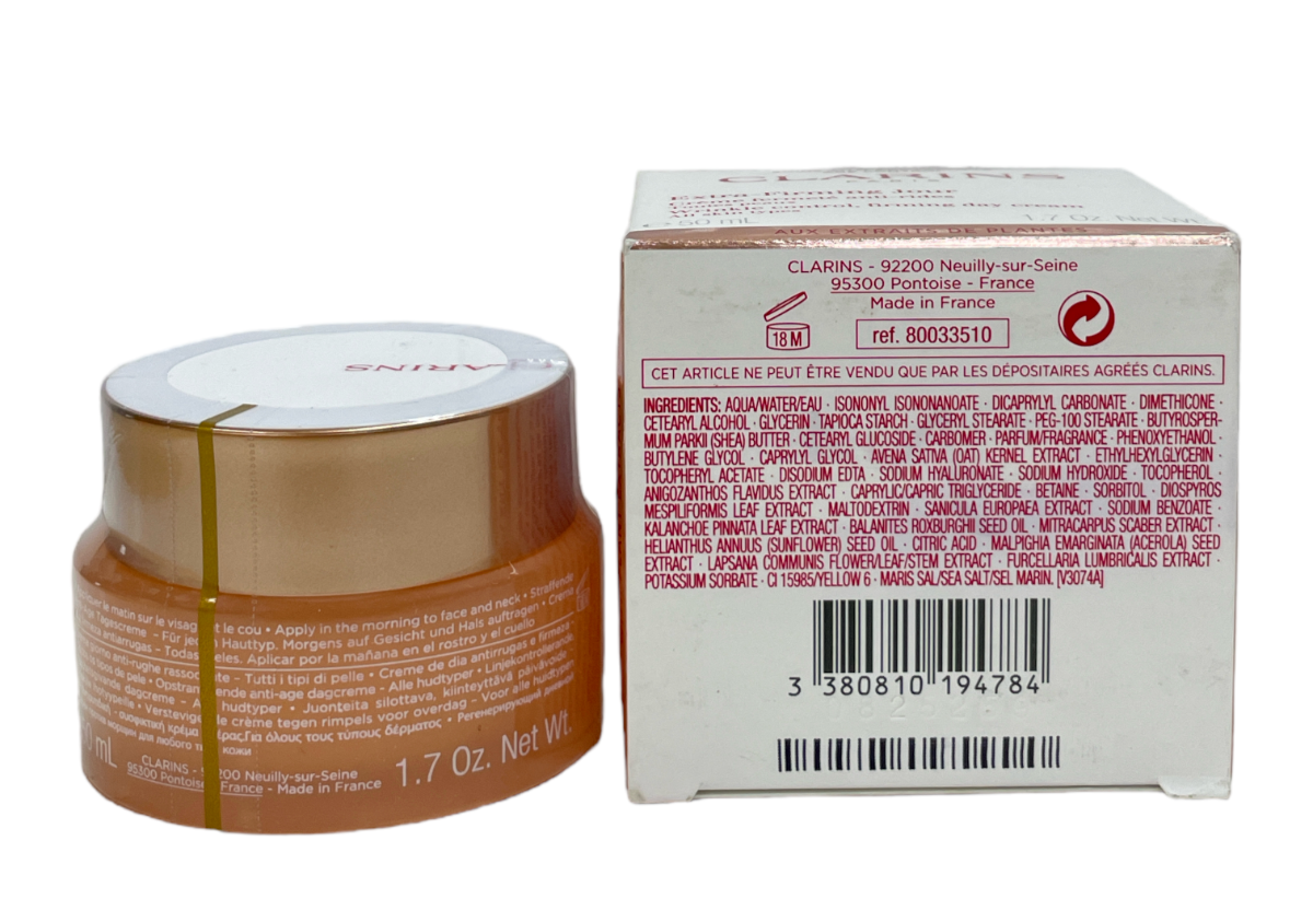 Clarins Extra-Firming Jour Wrinkle Control, Firming Day Cream(50ml