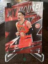 2019-20 Panini Clearly Donruss Clearly My House Trae Young #10