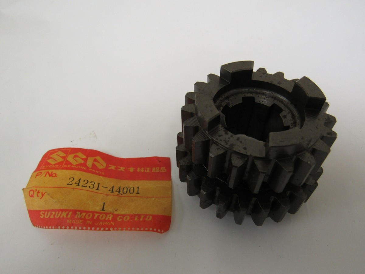 33 ② SUZUKI GS400, GS425, GS450 GEAR, 3RD DRIVE GEAR 24231-44001