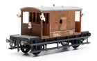 Dapol C038 - 20 Ton BR Goods Brake Van - 00 Gauge New Plastic Kit +Plus 2nd Post