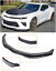 thumbnail 1  - For 16-Up Camaro | T6 Style Primer Black Front Bumper Lower Splitter Lip Wing