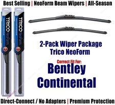 2-Pack Super-Premium NeoForm Wipers fit 2019+ Bentley Continental  - 162413/2113
