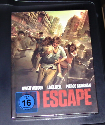 NO ESCAPE LIMITIERTES NUMMERIERTES MEDIABOOK COVER A BLU RAY + DVD NEU & OVP