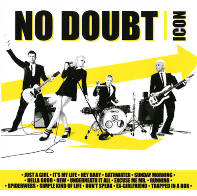 (61) No Doubt   ''Icon''-Just A Girl/It's My Life/Hey Baby/Don't Speak-UK CD- New