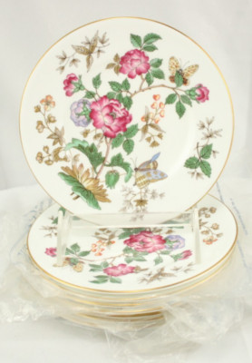 Wedgwood Charnwood Set 8 Bread Plates 6''