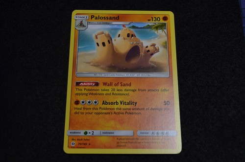 Pokemon PALOSSAND RARE Sun & Moon Base Set 75/149 NM/Mint PACK FRESH